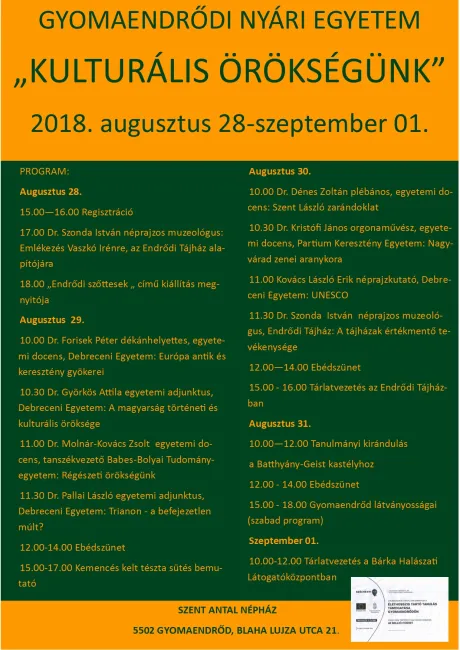 Gyomaendrődi Nyári Egyetem