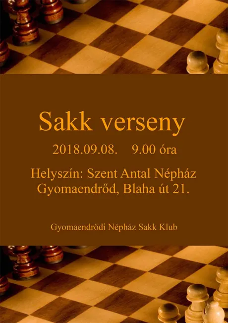 Sakk verseny